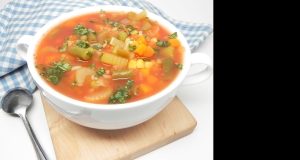 Vegetable Salsa Soup