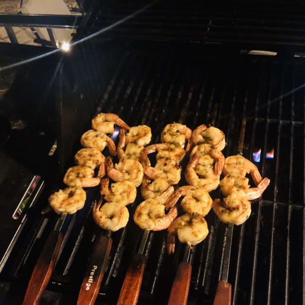 Amazing Spicy Grilled Shrimp