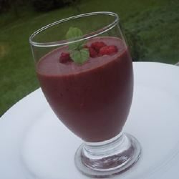 Raspberry Chocolate Smoothie