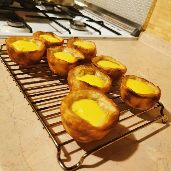 Portuguese Custard Tarts (Pasteis de Nata)