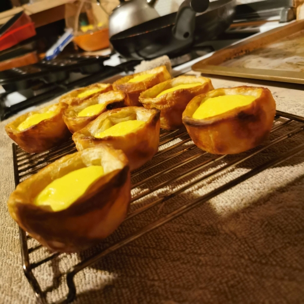 Portuguese Custard Tarts (Pasteis de Nata)