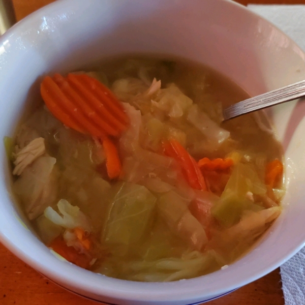 Thai Chicken Cabbage Soup