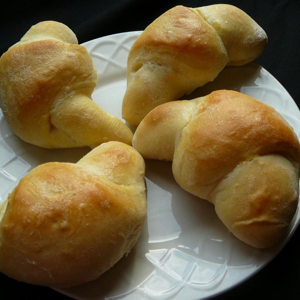 Cake Mix Yeast Rolls