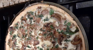 Sausage Mushroom Quiche