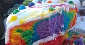 Rainbow Layer Cake