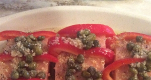 Bell Pepper and Lemon Salmon