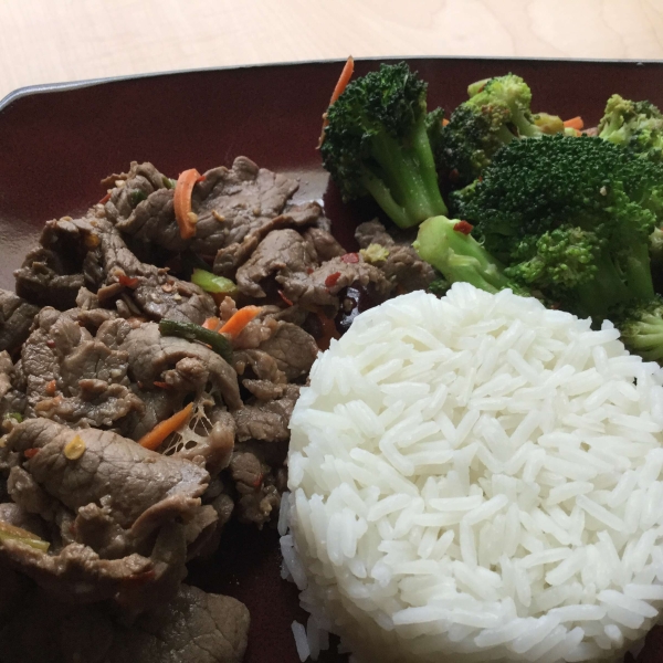 Super-Simple, Super-Spicy Mongolian Beef