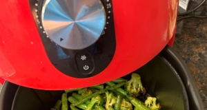 Air Fryer Spicy Green Beans