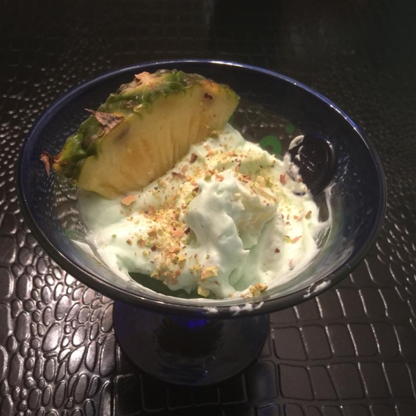 Pineapple and Pistachio Pudding