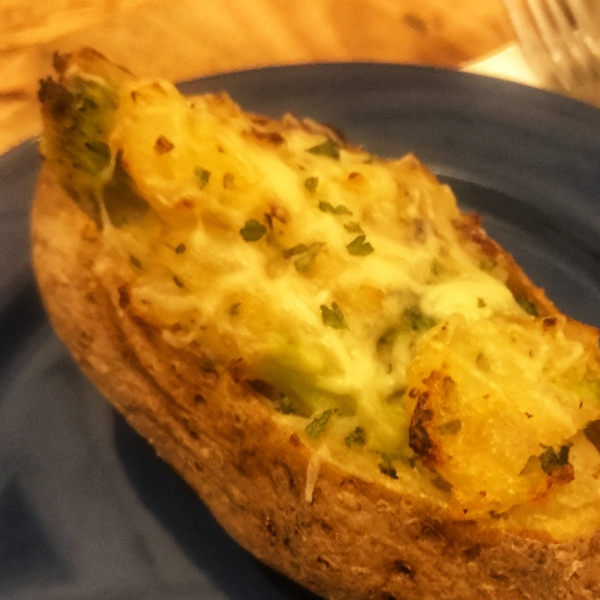 Garden Stuffed Baked Potatoes