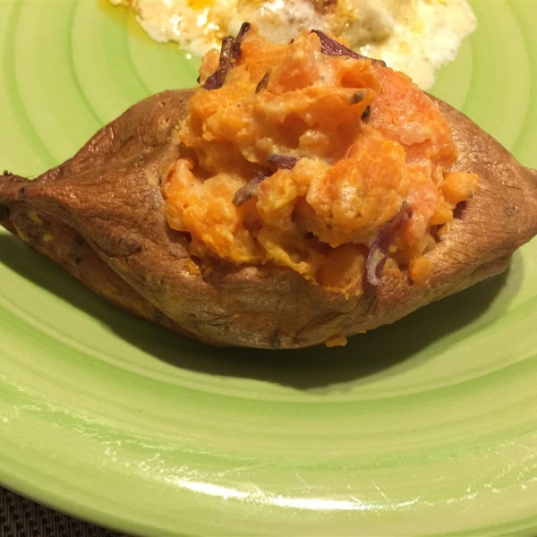 Garden Stuffed Baked Potatoes