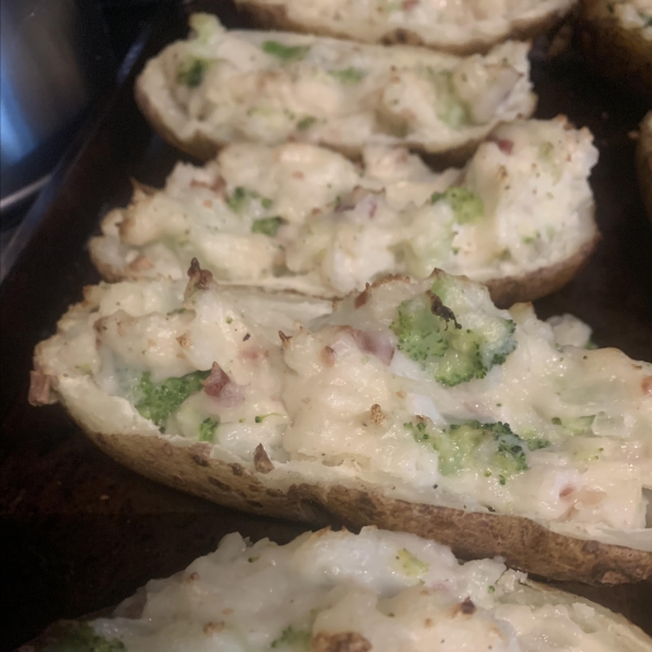 Garden Stuffed Baked Potatoes