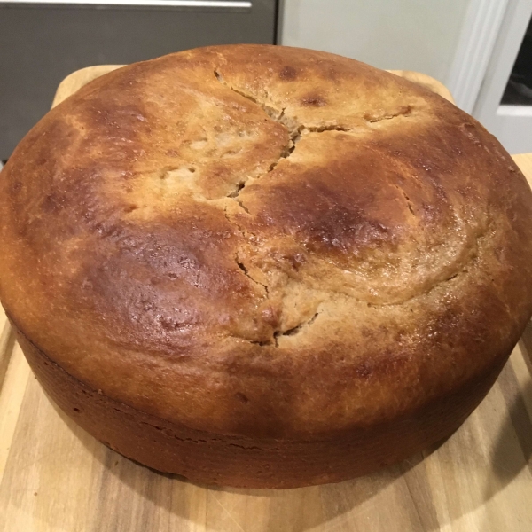 Vasilopita (Orange Sweet Bread)