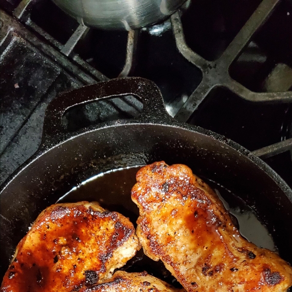 Quick and Easy Honey-Garlic Pork Chops