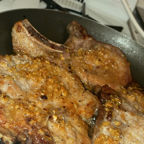 Quick and Easy Honey-Garlic Pork Chops