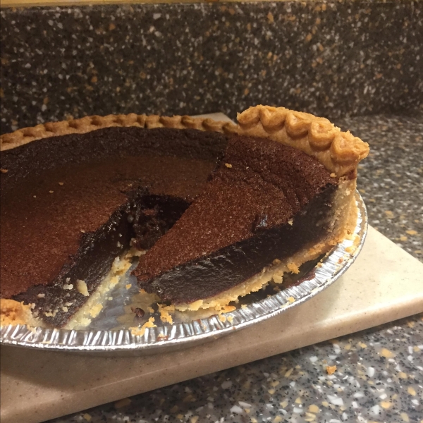 Chocolate Pecan Chess Pie