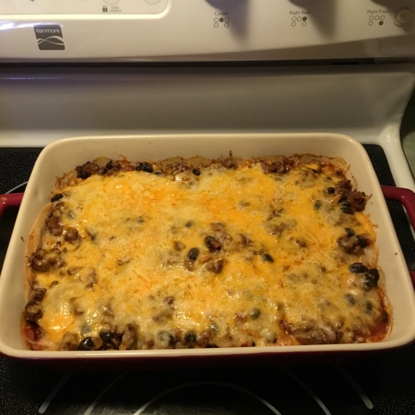 Mexican Quesadilla Casserole