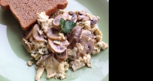 Scrambled Eggs with Mushrooms