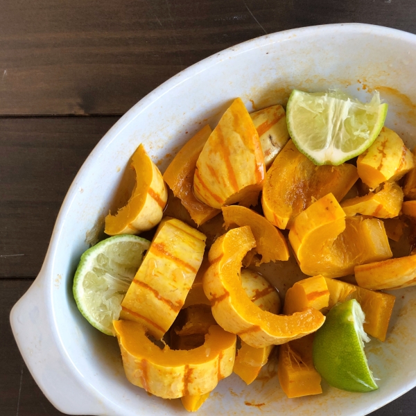 Microwave Delicata Squash