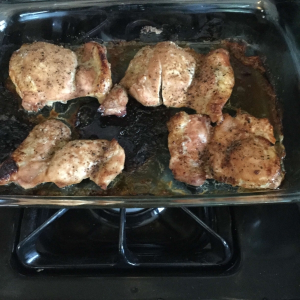 Cardamom Chicken with Salt and Pepper Crust