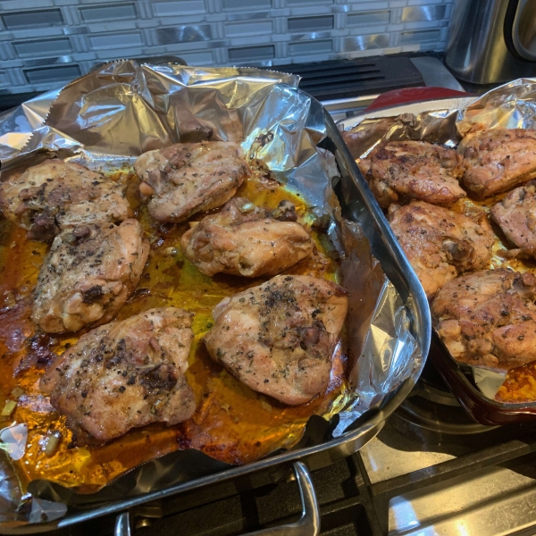 Cardamom Chicken with Salt and Pepper Crust