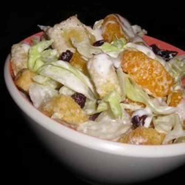 Creamy Mandarin Orange Salad