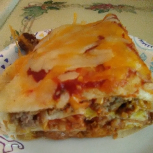 Mexican Lasagna - No Lasagna Noodles!