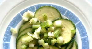 Sweet and Sour Zucchini Salad