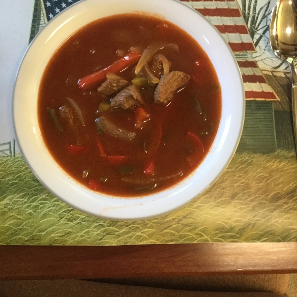 Gulaschsuppe (Goulash Soup)