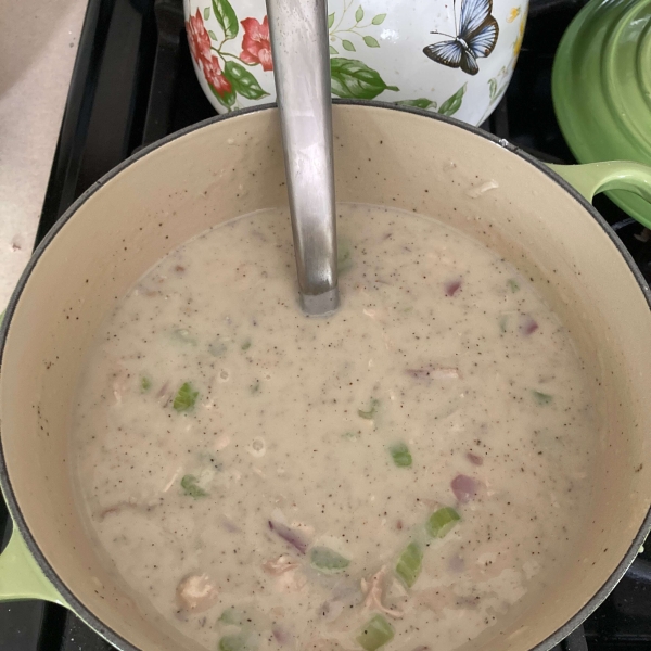 Creamy After-Thanksgiving Turkey Soup