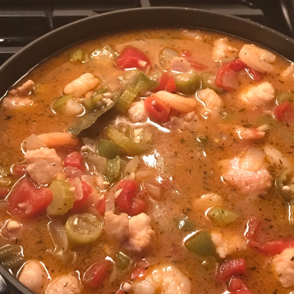 Shrimp and Catfish Gumbo