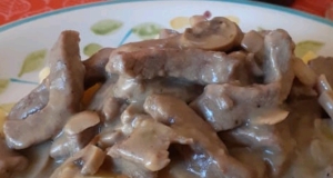 Beef Stroganoff