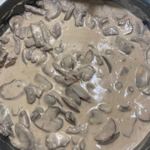 Beef Stroganoff