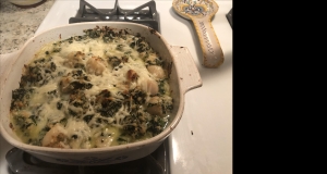 Deb's Scallops Florentine