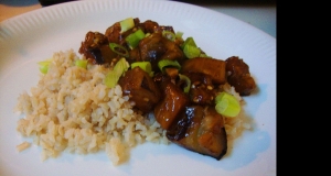 Eggplant with Garlic Sauce