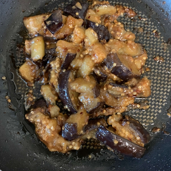 Eggplant with Garlic Sauce