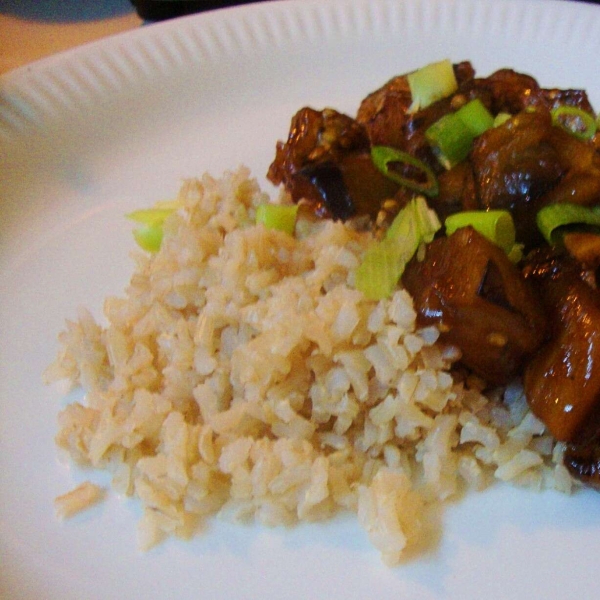 Eggplant with Garlic Sauce