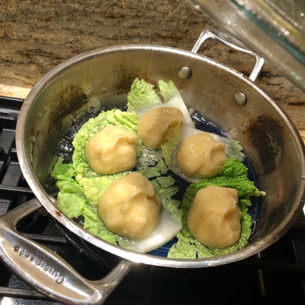 Chinese Chicken and Ginger Steamed Soup Dumplings