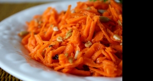 Three Ingredient Carrot Slaw