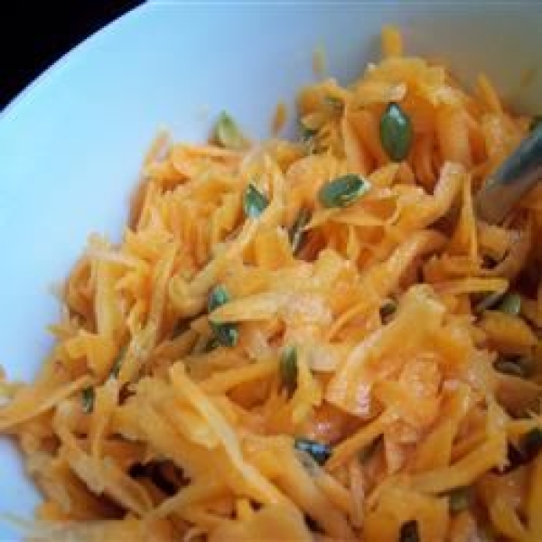 Three Ingredient Carrot Slaw