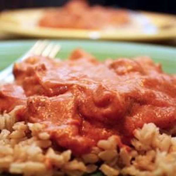 Seitan Makhani (Vegan-Style Indian Butter Chicken)