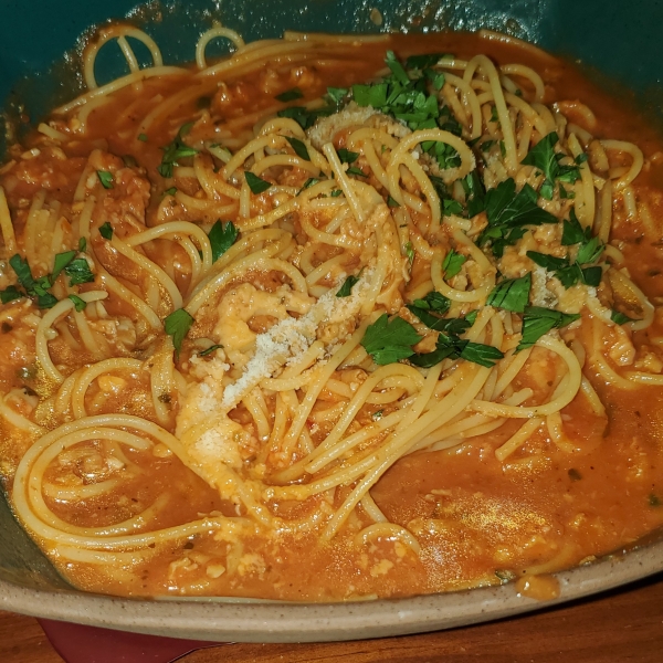Chef John's Spaghetti with Red Clam Sauce recipe Easy Cook Find