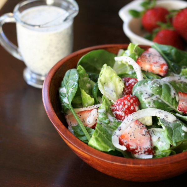 Strawberry Romaine Salad I