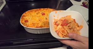 Homemade Spicy Mac and Cheese with Tomatoes