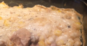 Pork Chop Hominy Casserole