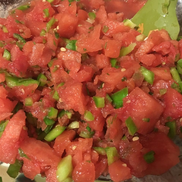 Watermelon Fire and Ice Salsa