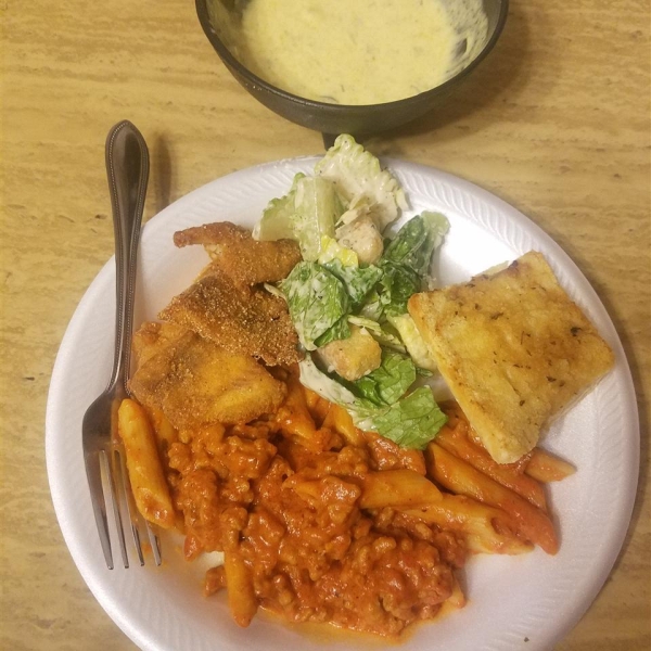 Fast Creamy Tomato Penne