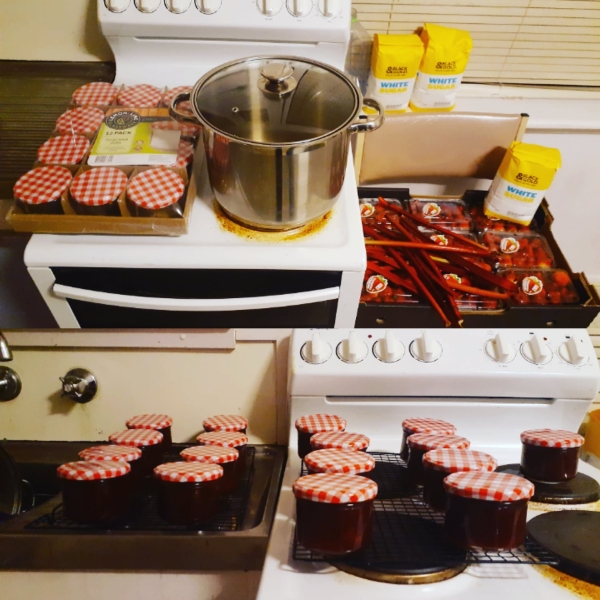 Pectin-Free Strawberry Rhubarb Jam