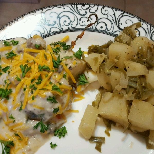 Shrimp and Crab Stuffed Flounder