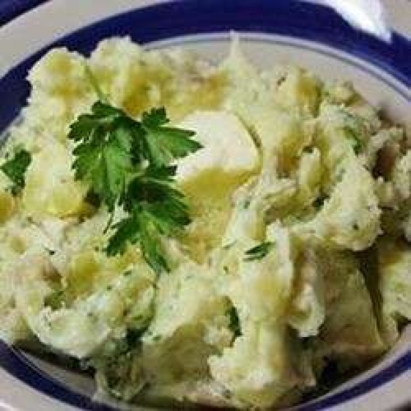 Skin-On Savory Mashed Potatoes